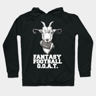 Fantasy Football GOAT funny fantasy football Champion GOAT Hoodie